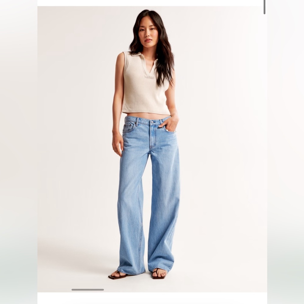 Low Rise Baggy Jean size 25, 0R